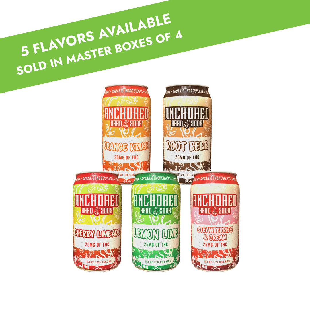 THC Hard Sodas 25mg