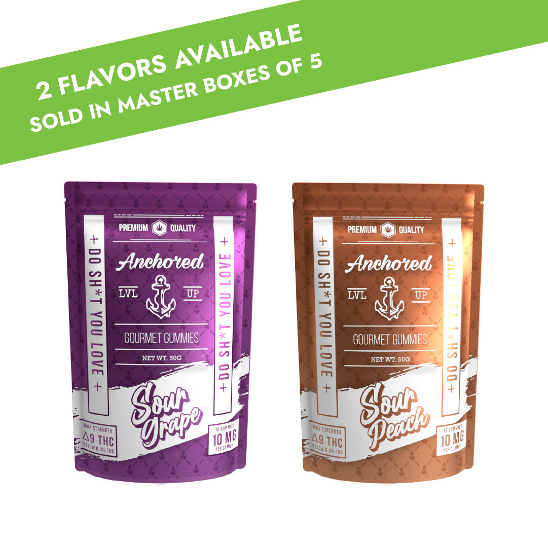 Max Strength D9 Gourmet Gummies