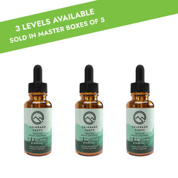 Tropical Broad Spectrum Tinctures - 5 Count Box