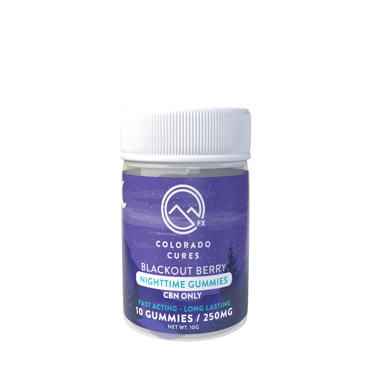 CBN Blackout Berry Nighttime Gummies - 5 Count Master Box