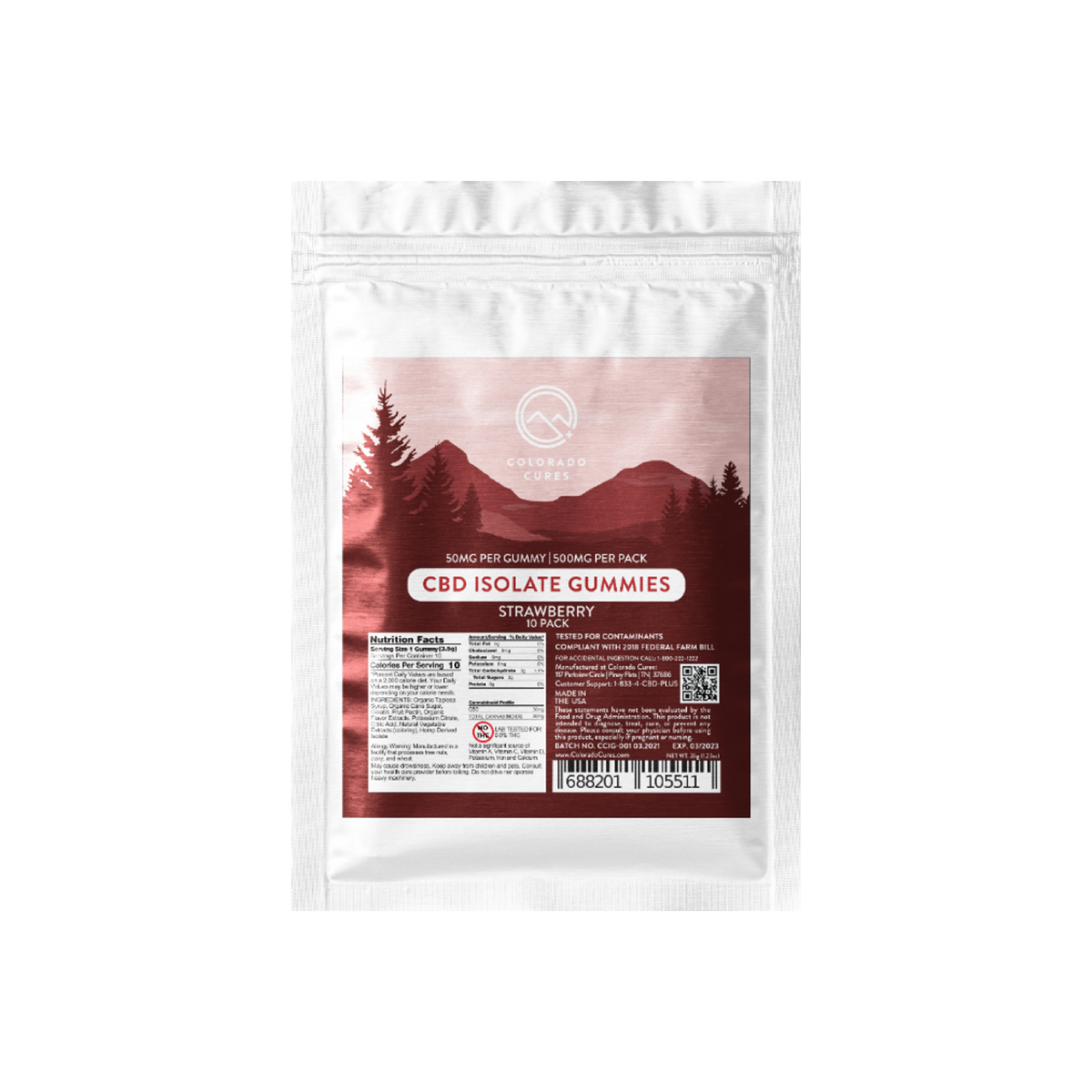 CBD Isolate Gummies - 5 Count Master Box