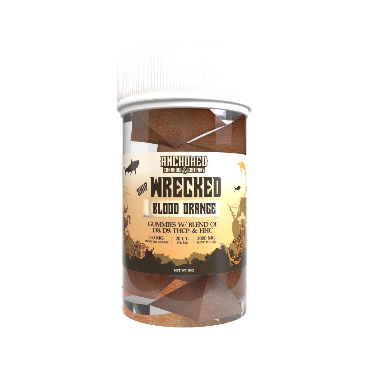Shipwrecked Gummies 150mg