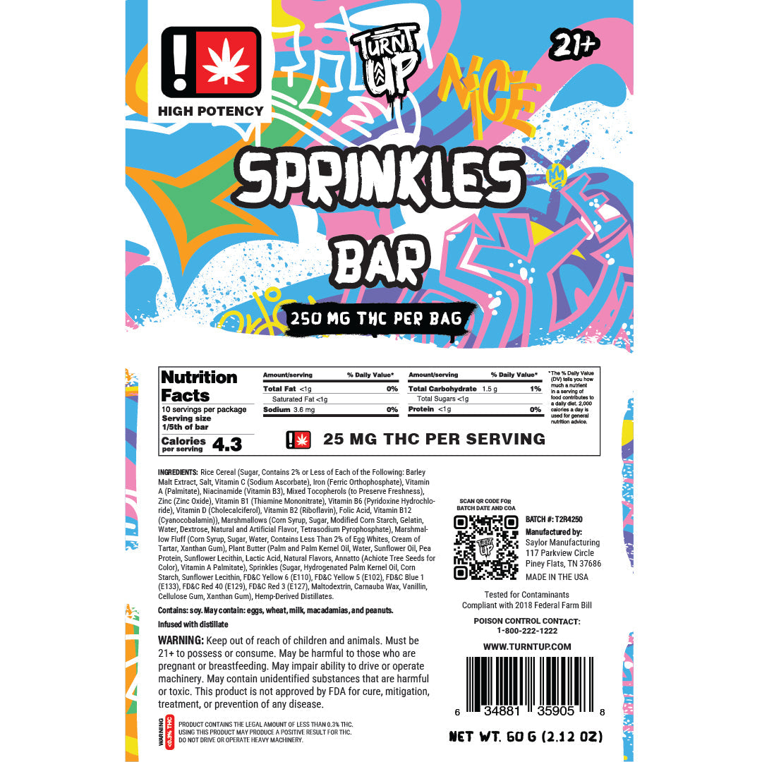 Cereal Bars 250mg